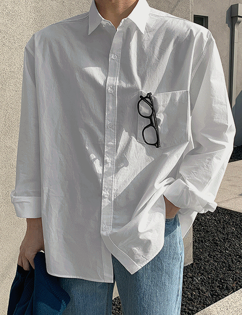 프리모 시티 오버핏 셔츠 (7color)